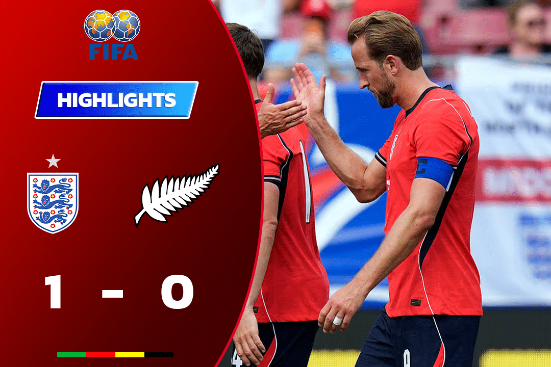 ไฮไลท์ฟุตบอล อังกฤษ 1-0 นิวซีแลนด์