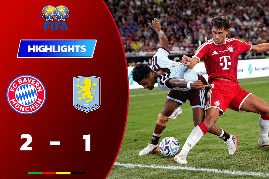 ไฮไลท์ฟุตบอล บาเยิร์น มิวนิค 2-1 แอสตัน วิลล่า