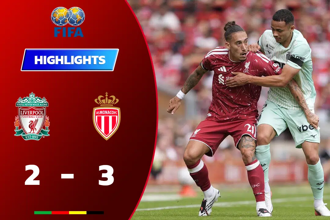 ไฮไลท์ฟุตบอล ลิเวอร์พูล 2-3 โมนาโก